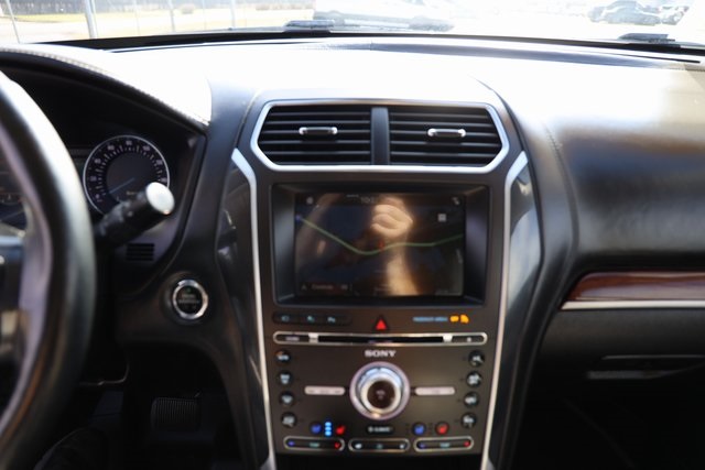 2018 Ford Explorer Platinum White at DeMontrond Mazda