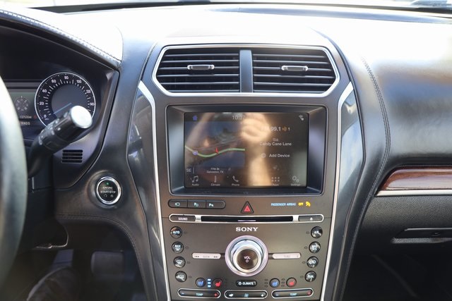 2018 Ford Explorer Platinum White at DeMontrond Mazda