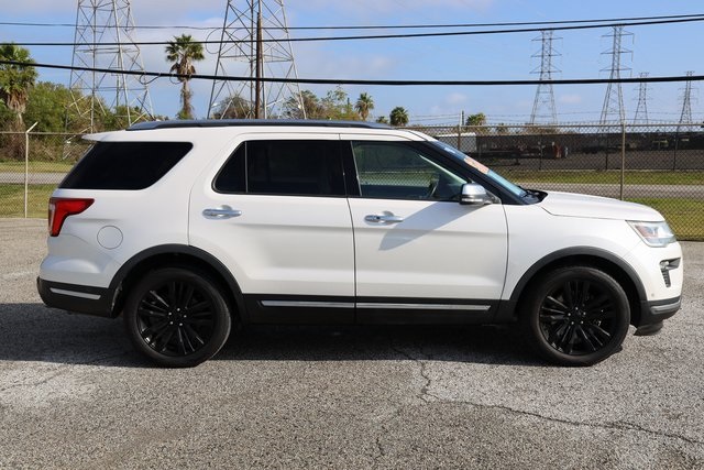 2018 Ford Explorer Platinum White at DeMontrond Mazda
