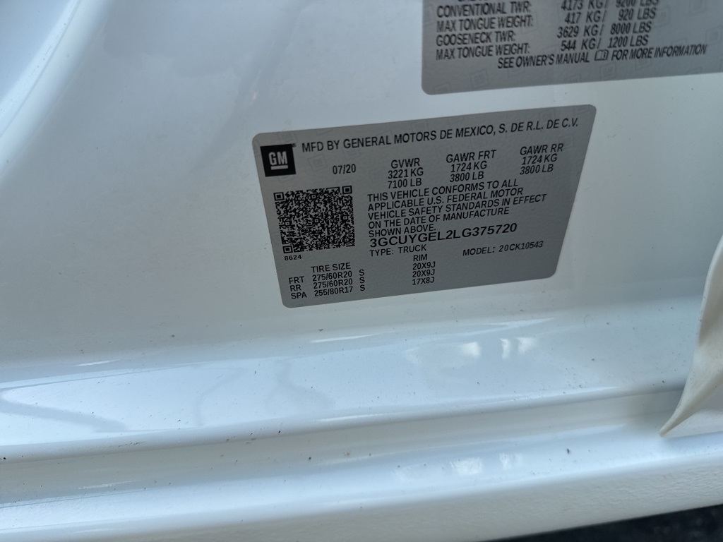 2020 Chevrolet Silverado 1500