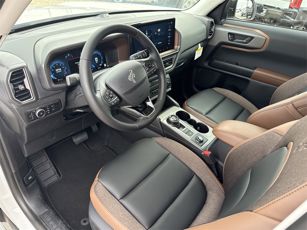 2025 Ford Bronco Sport Outer Banks White at Wharton Ford