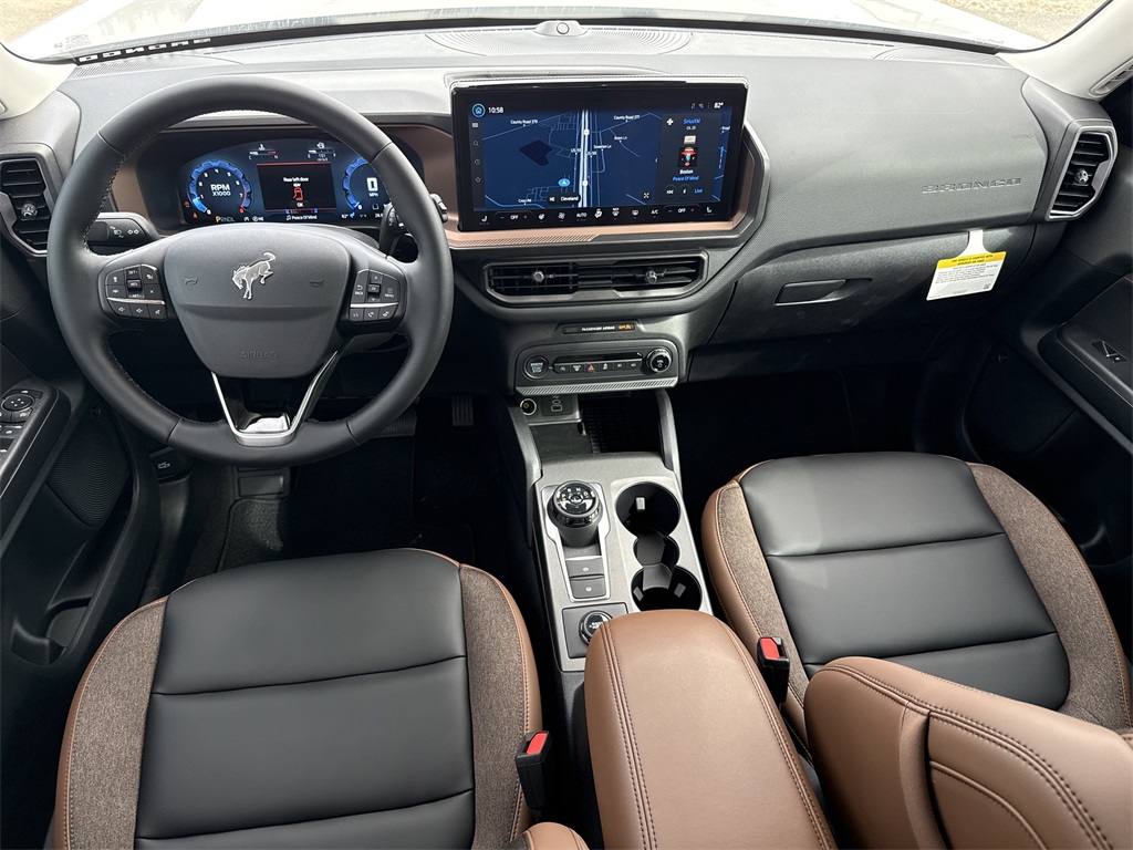 2025 Ford Bronco Sport Outer Banks White at Wharton Ford