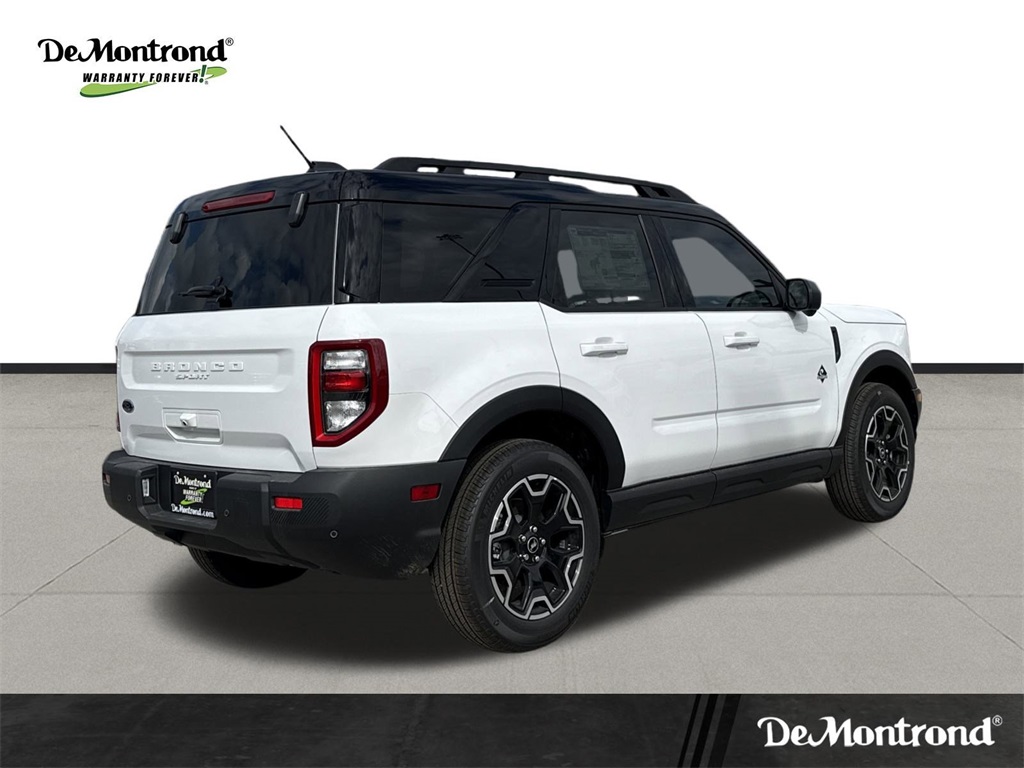 2025 Ford Bronco Sport Outer Banks White at Wharton Ford