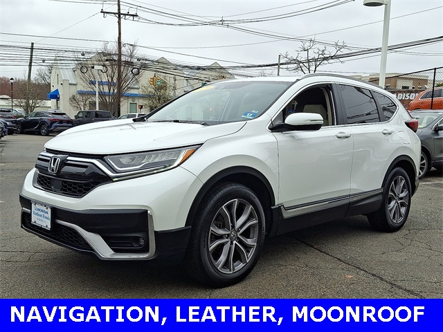 White 2020 Honda CR-V Touring AWD SUV / Crossover All-Wheel Drive Continuously Variable Transmission