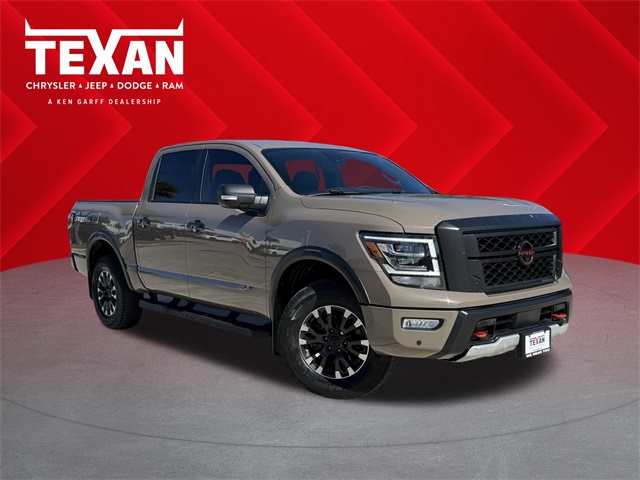 2023 Nissan Titan PRO-4X Beige at South Houston Nissan