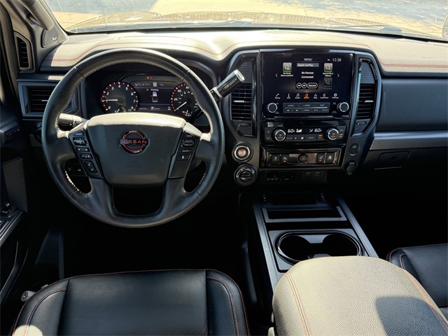 2023 Nissan Titan PRO-4X Beige at South Houston Nissan