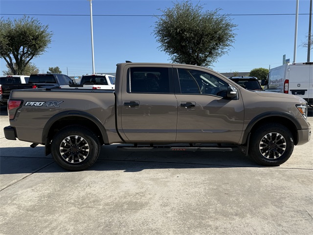 2023 Nissan Titan PRO-4X Beige at South Houston Nissan