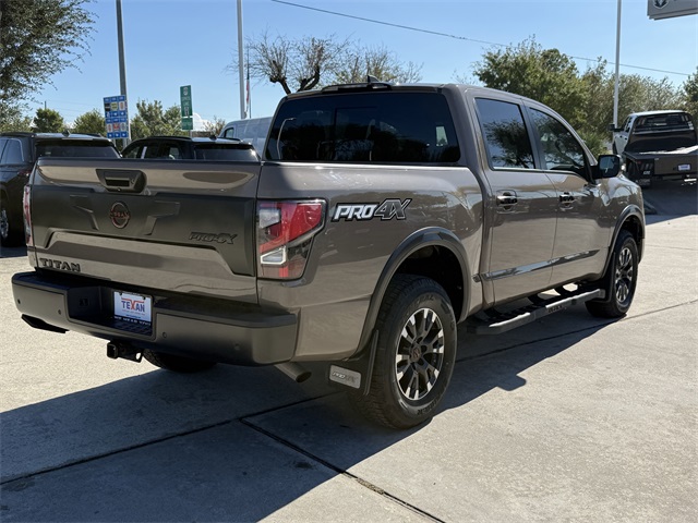 2023 Nissan Titan PRO-4X Beige at South Houston Nissan