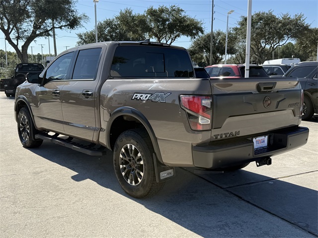 2023 Nissan Titan PRO-4X Beige at South Houston Nissan