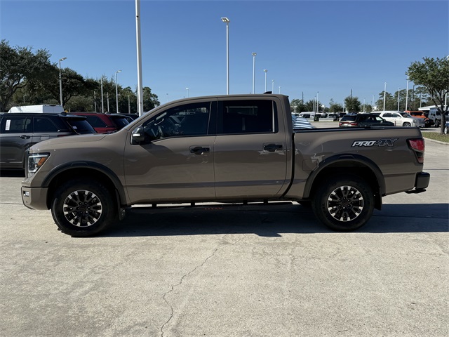 2023 Nissan Titan PRO-4X Beige at South Houston Nissan