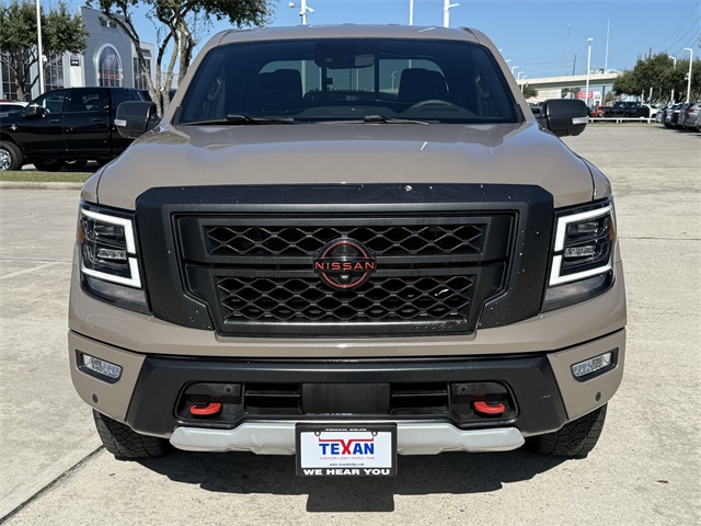 2023 Nissan Titan PRO-4X Beige at South Houston Nissan