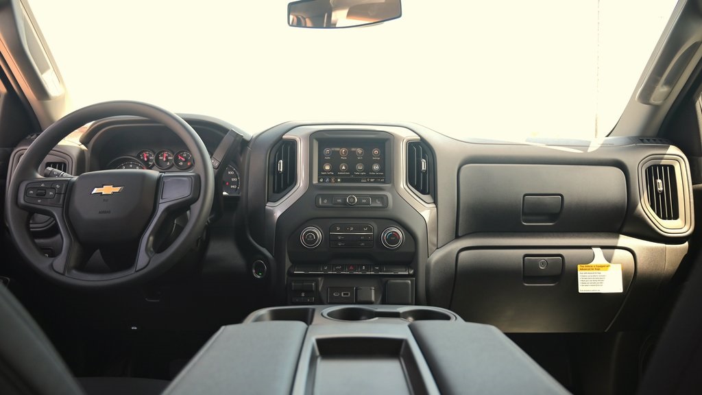 2025 Chevrolet Silverado 3500HD Work Truck White at Traditions Chevrolet