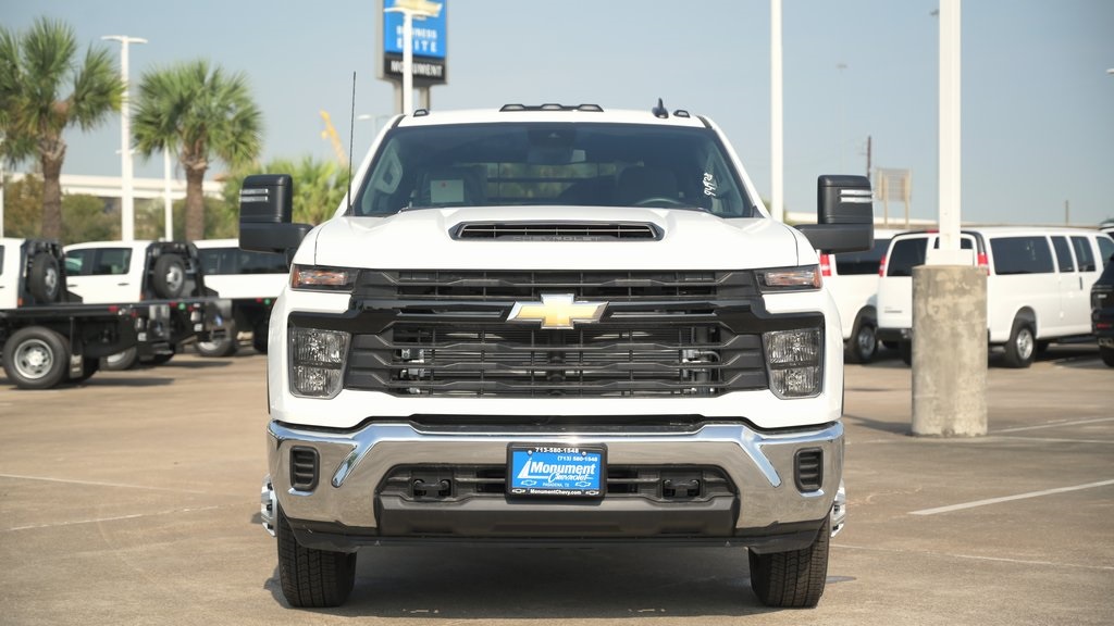 2025 Chevrolet Silverado 3500HD Work Truck White at Traditions Chevrolet
