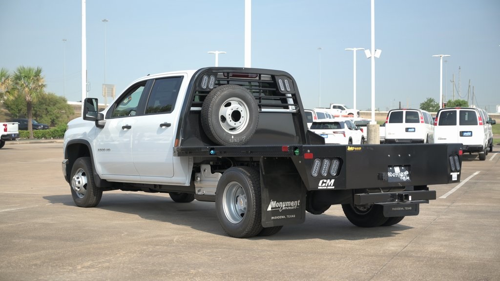 2025 Chevrolet Silverado 3500HD Work Truck White at Traditions Chevrolet