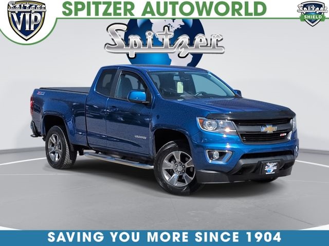 Kinetic Blue Metallic 2018 Chevrolet Colorado Pickup Truck Four-Wheel Drive 8-Speed Automatic