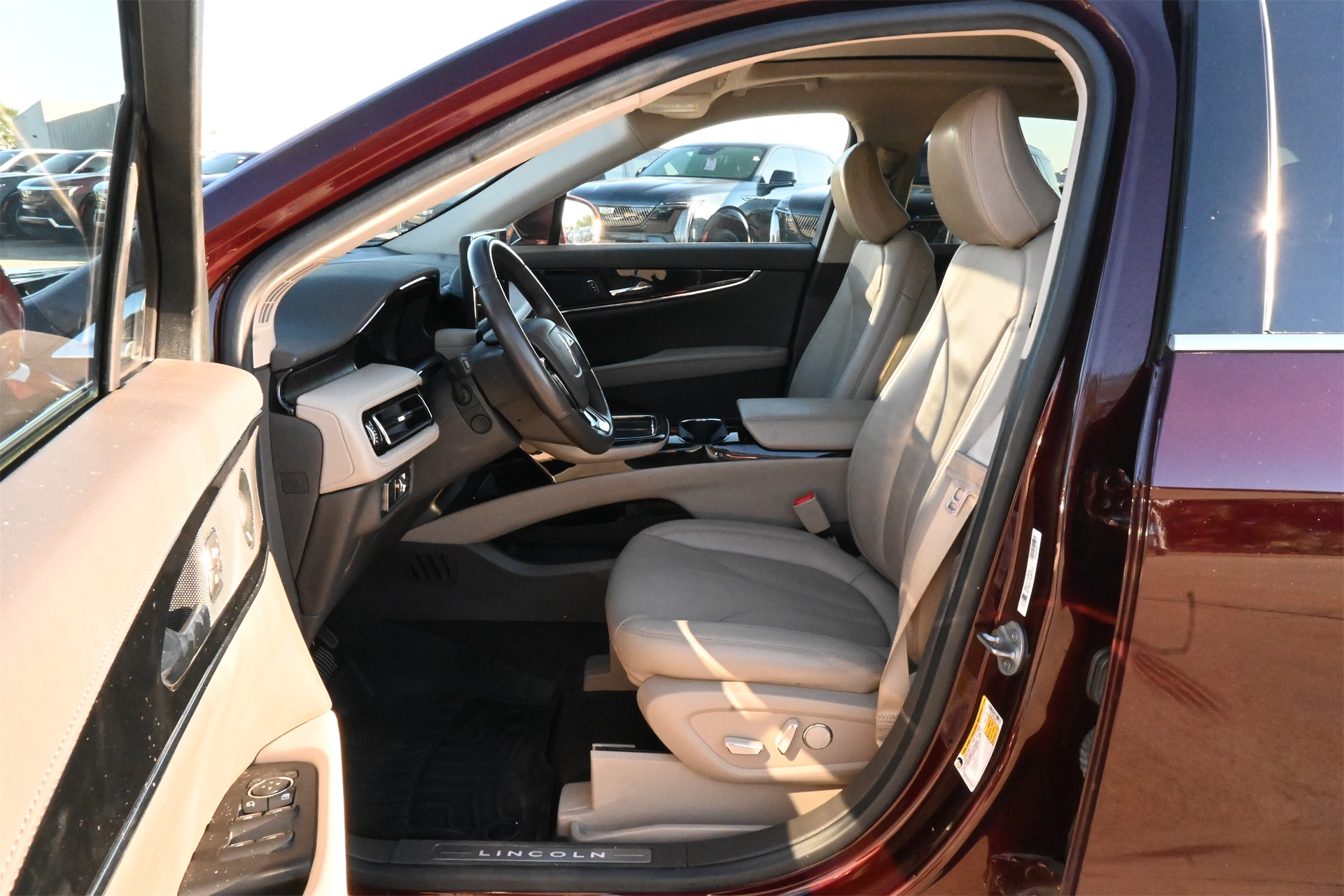 2022 Lincoln Nautilus Reserve Red at Classic Chevrolet Galveston