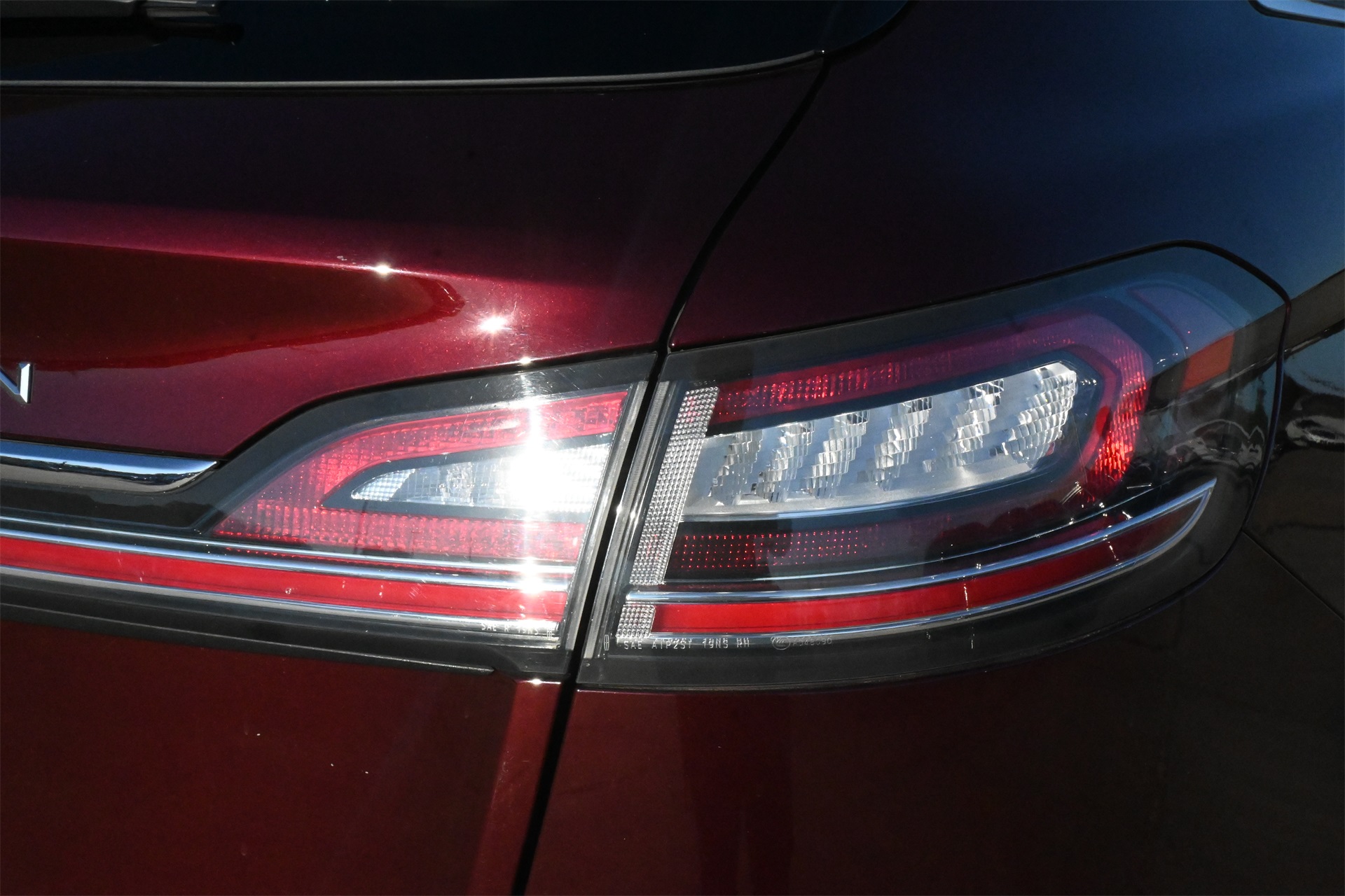 2022 Lincoln Nautilus Reserve Red at Classic Chevrolet Galveston