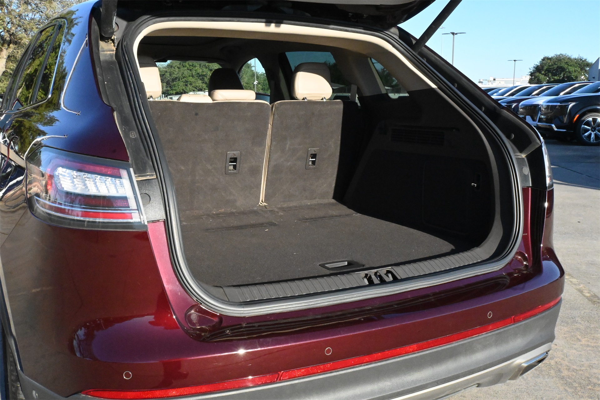 2022 Lincoln Nautilus Reserve Red at Classic Chevrolet Galveston