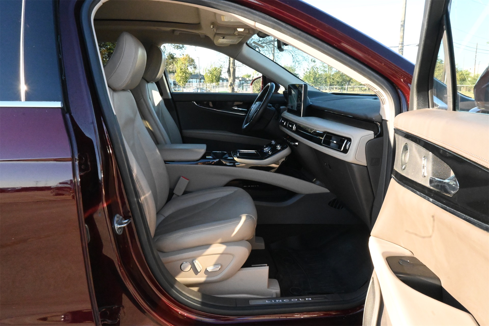 2022 Lincoln Nautilus Reserve Red at Classic Chevrolet Galveston