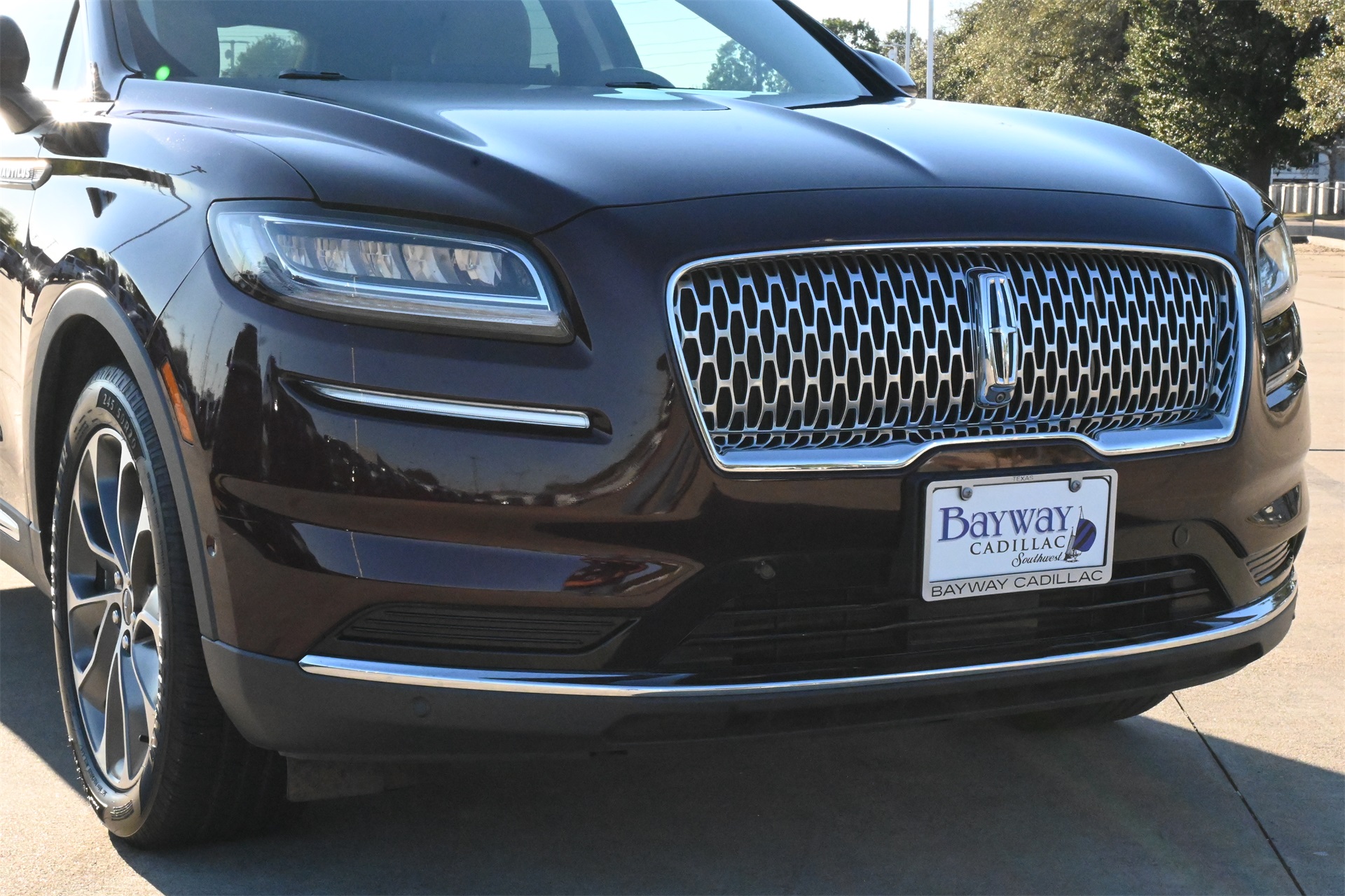 2022 Lincoln Nautilus Reserve Red at Classic Chevrolet Galveston