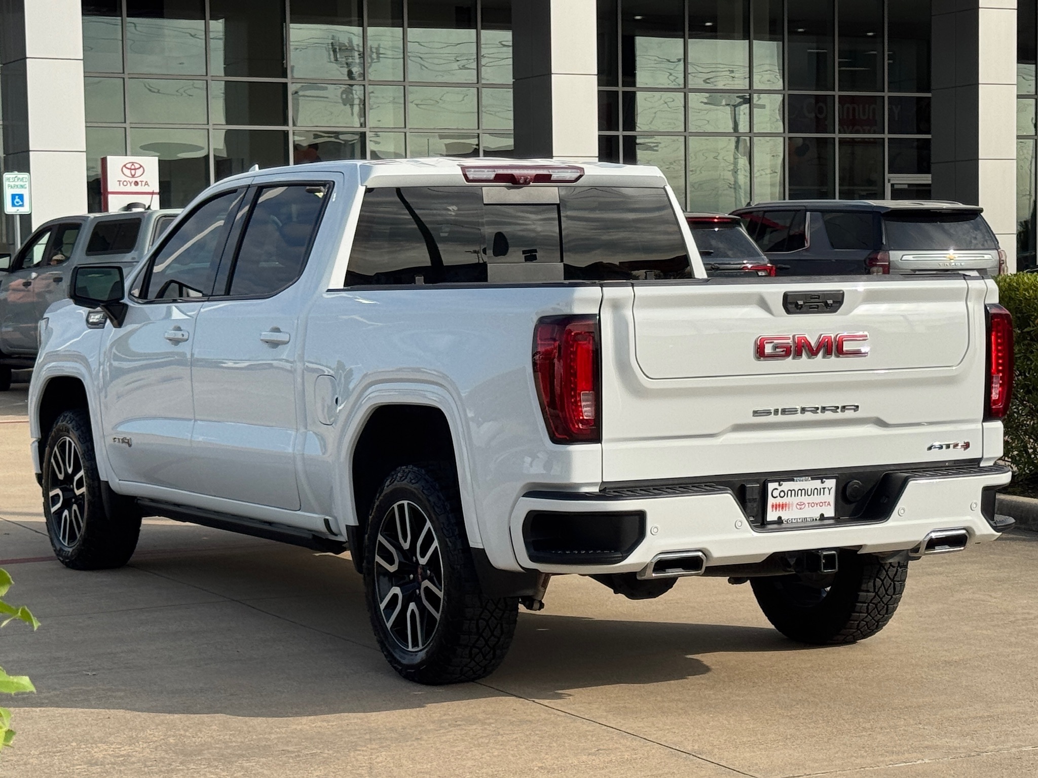 2024 GMC Sierra 1500 AT4 White at Cook Ford