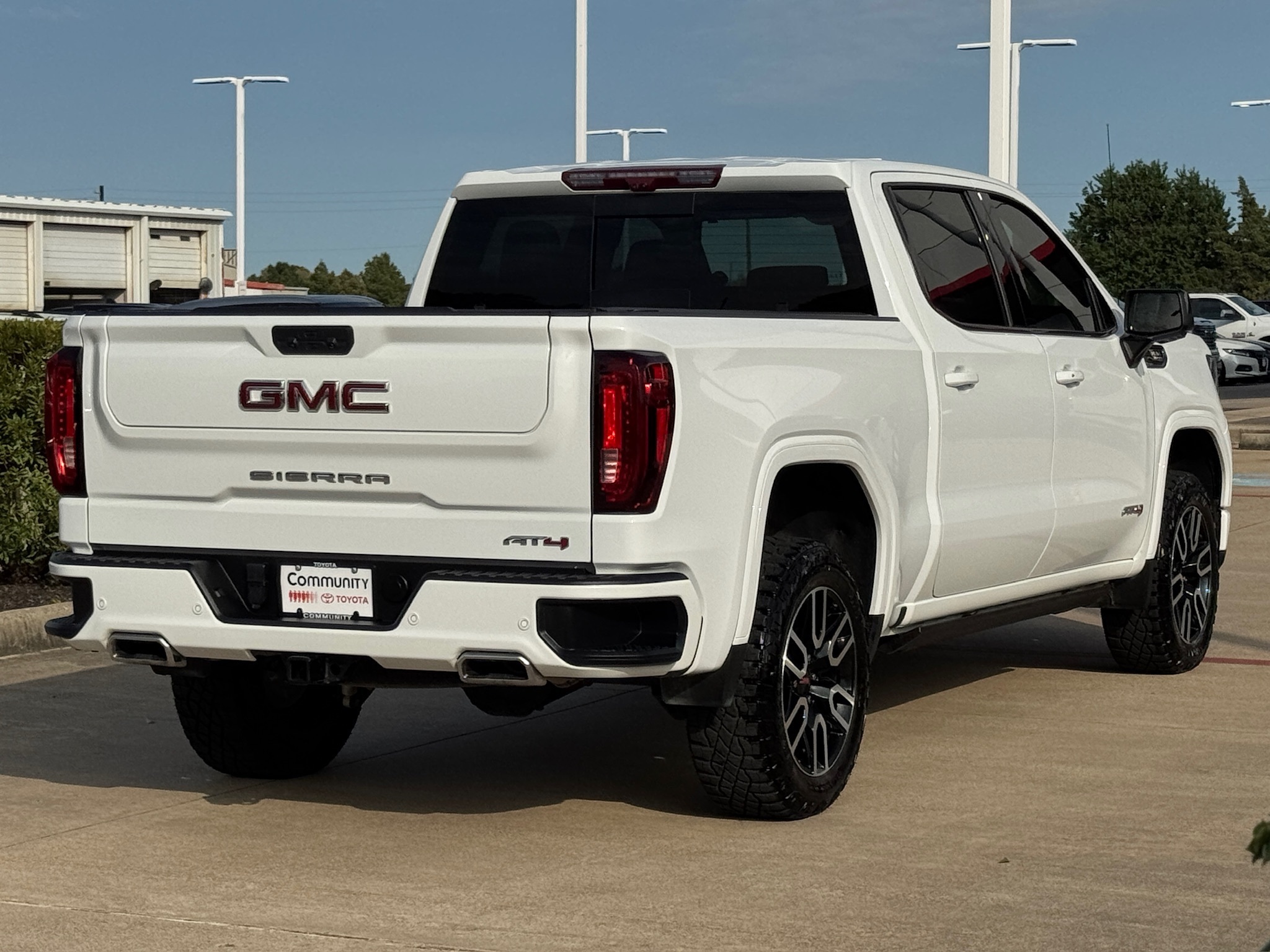 2024 GMC Sierra 1500 AT4 White at Cook Ford