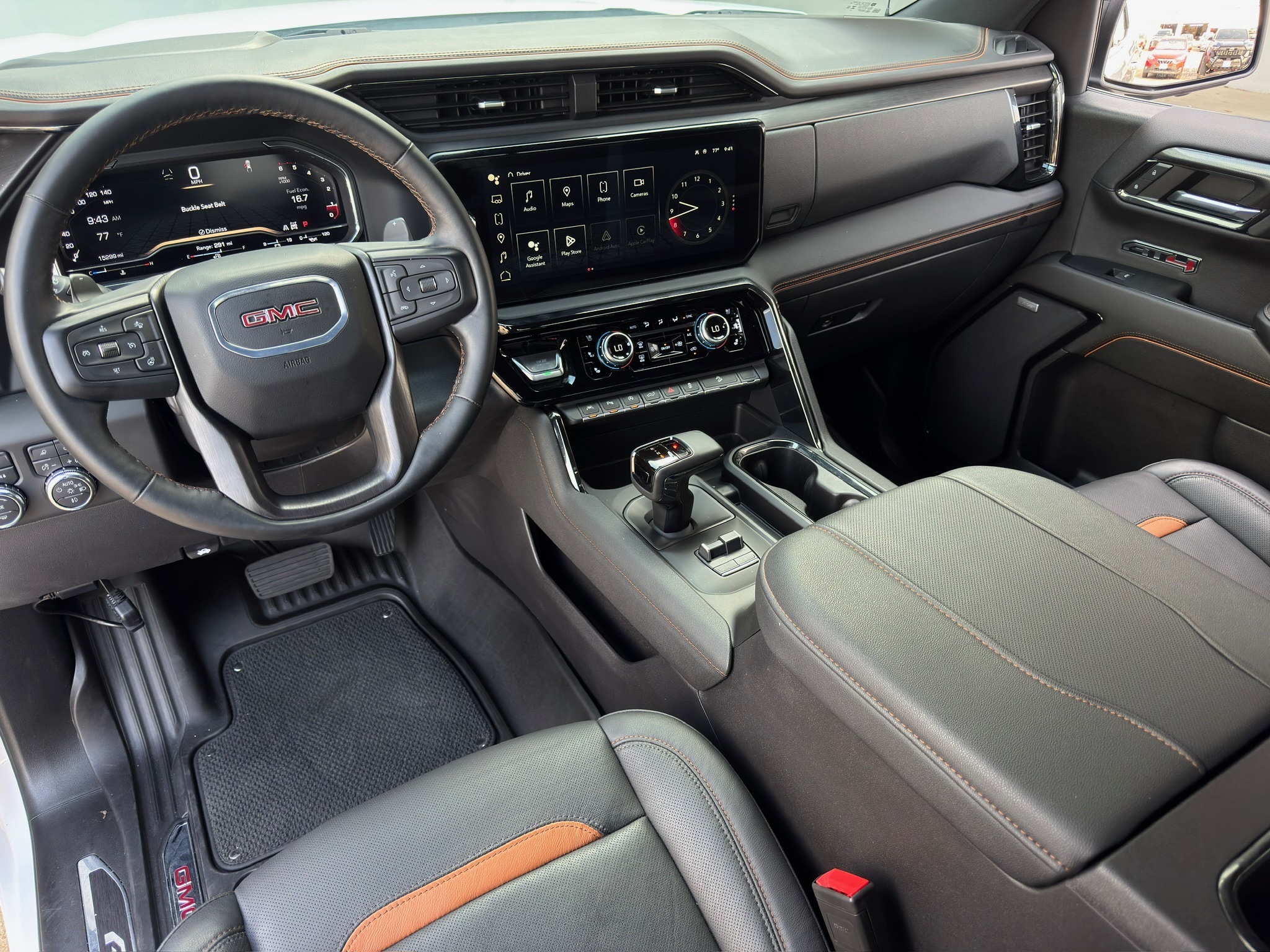 2024 GMC Sierra 1500 AT4 White at Cook Ford