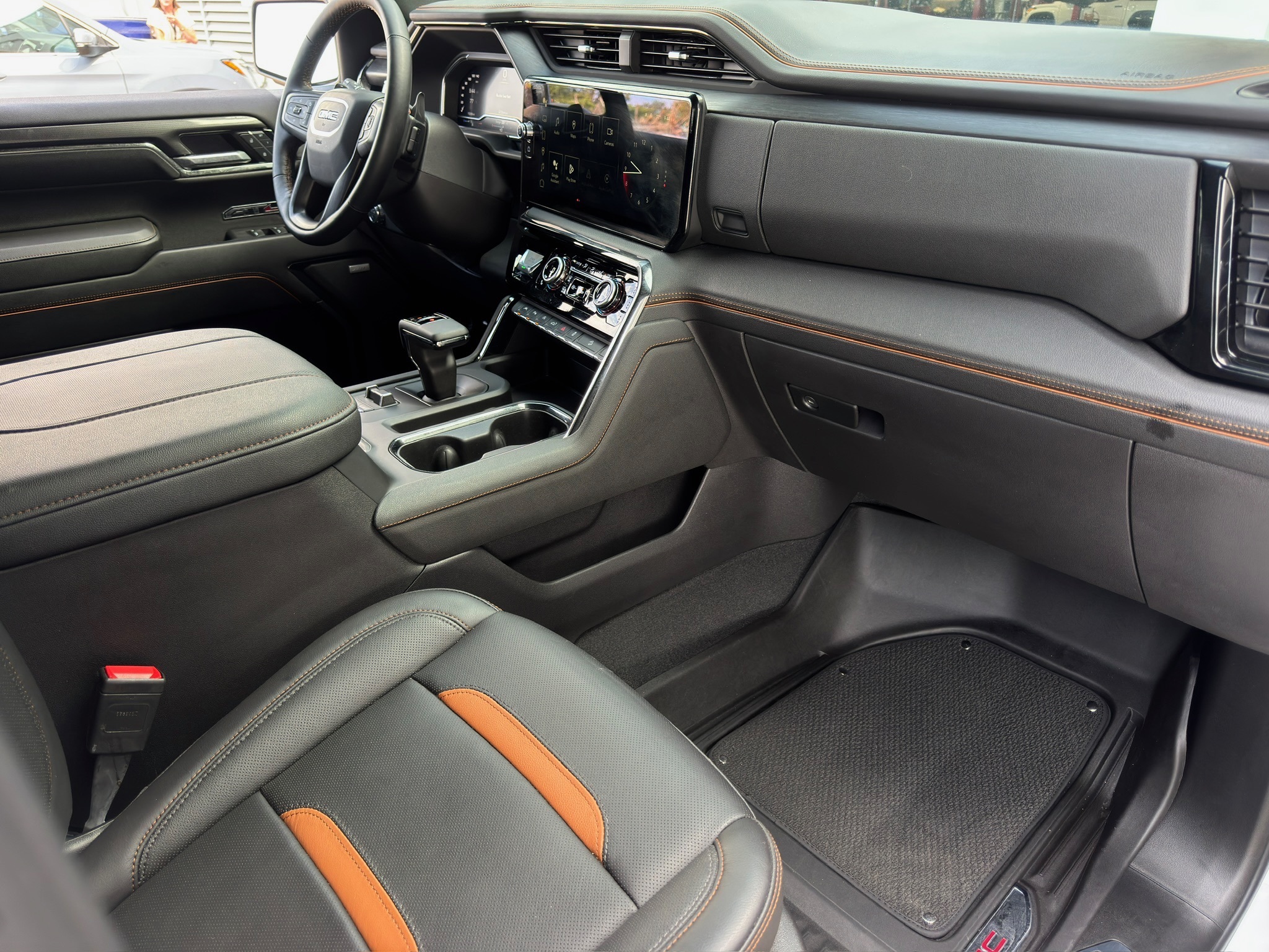 2024 GMC Sierra 1500 AT4 White at Cook Ford