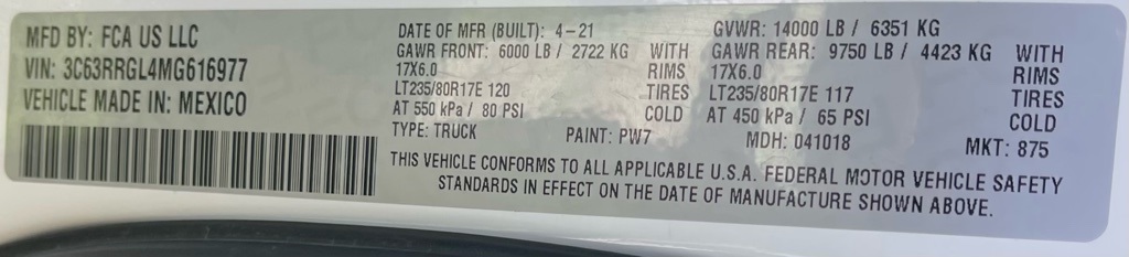 2021 Ram 3500 Tradesman White at AutoSavvy Houston Southwest