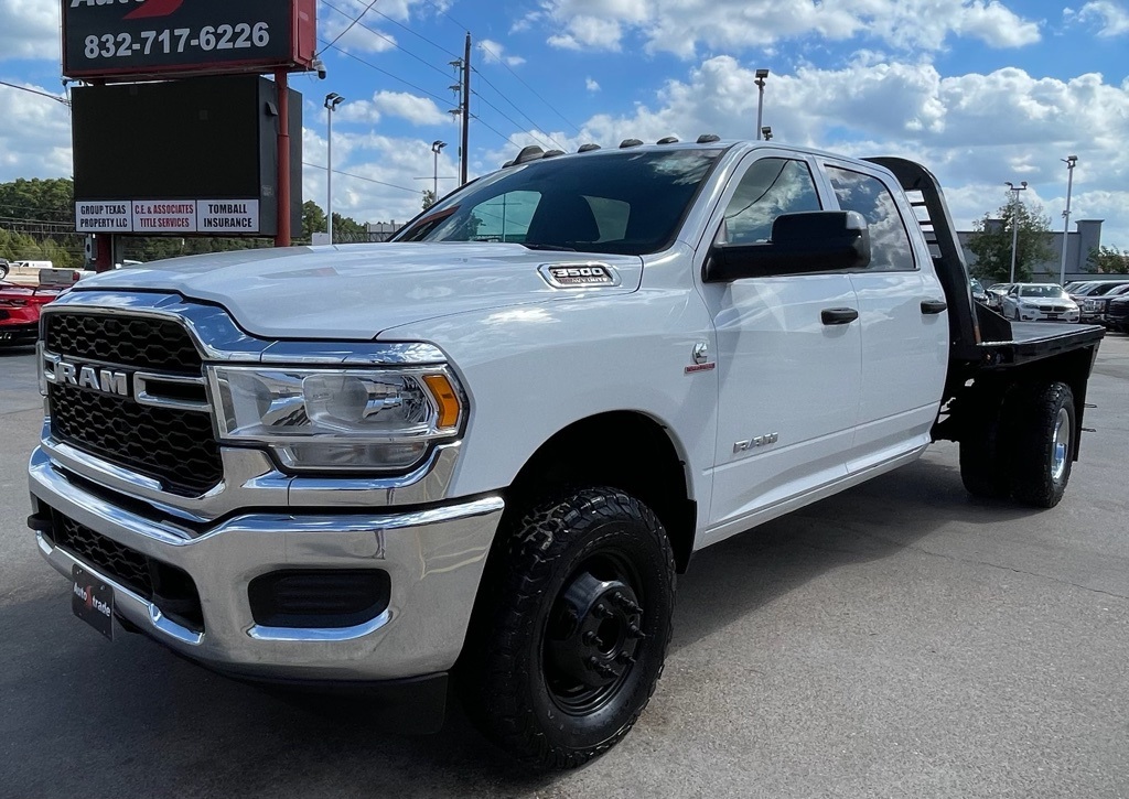 2021 Ram 3500 Tradesman White at AutoSavvy Houston Southwest