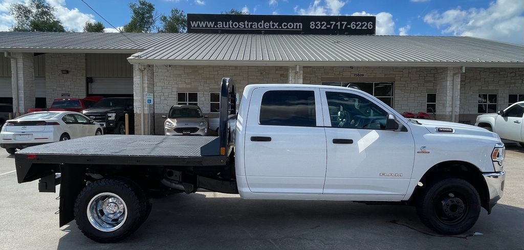 2021 Ram 3500 Tradesman White at AutoSavvy Houston Southwest