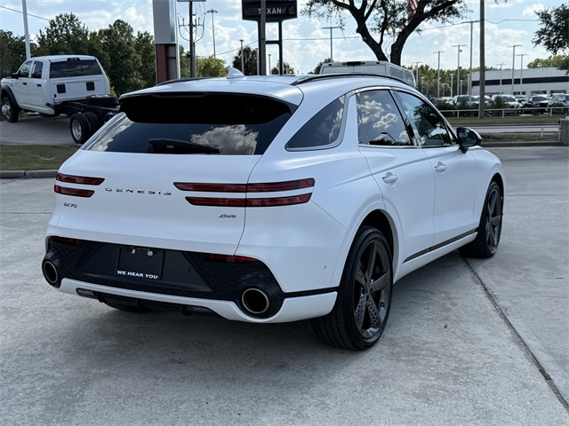 2024 Genesis GV70 2.5T White at Joe Myers Mazda Kia