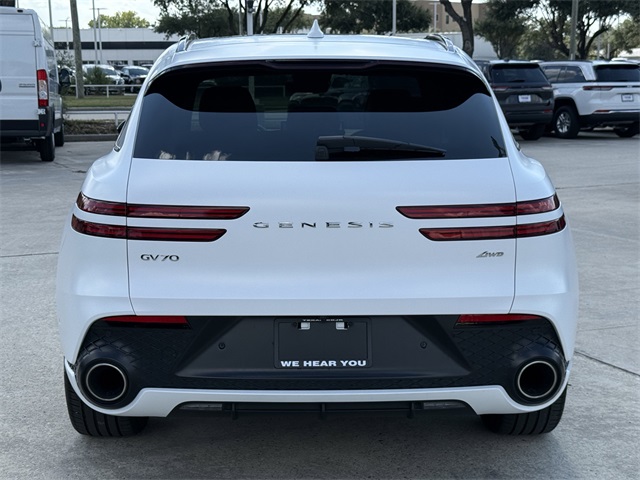 2024 Genesis GV70 2.5T White at Joe Myers Mazda Kia