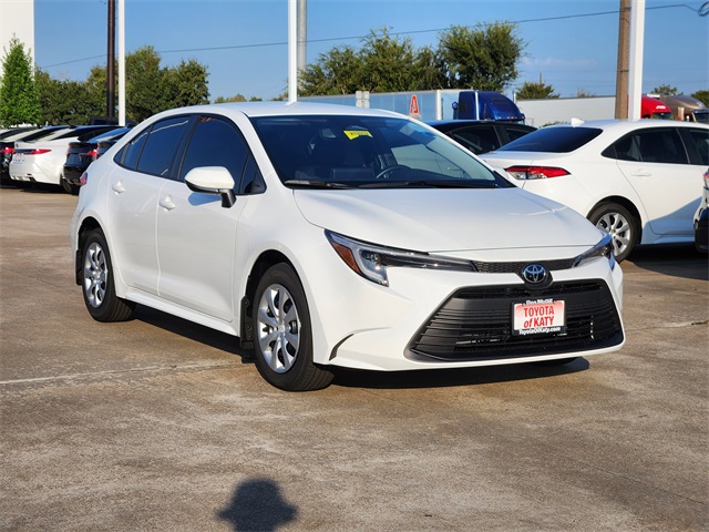 2026 Toyota Corolla Hybrid LE White at Don McGill Toyota