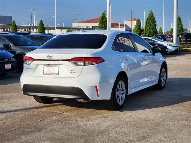 2026 Toyota Corolla Hybrid LE White at Don McGill Toyota