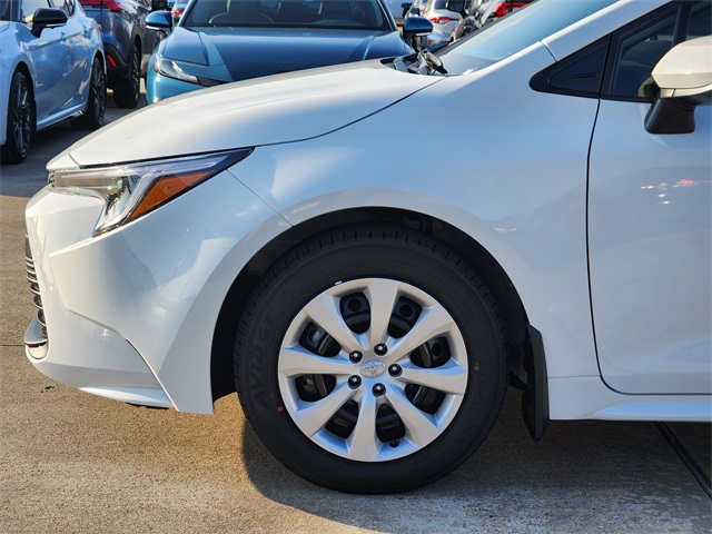 2026 Toyota Corolla Hybrid LE White at Don McGill Toyota