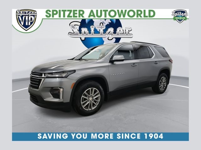 Sterling Gray Metallic 2023 Chevrolet Traverse LT Leather AWD SUV / Crossover Four-Wheel Drive 9-Speed Automatic