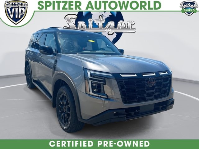 Gun Metallic/Super Black 2025 Nissan Armada PRO-4X 4WD SUV / Crossover Four-Wheel Drive 9-Speed Automatic
