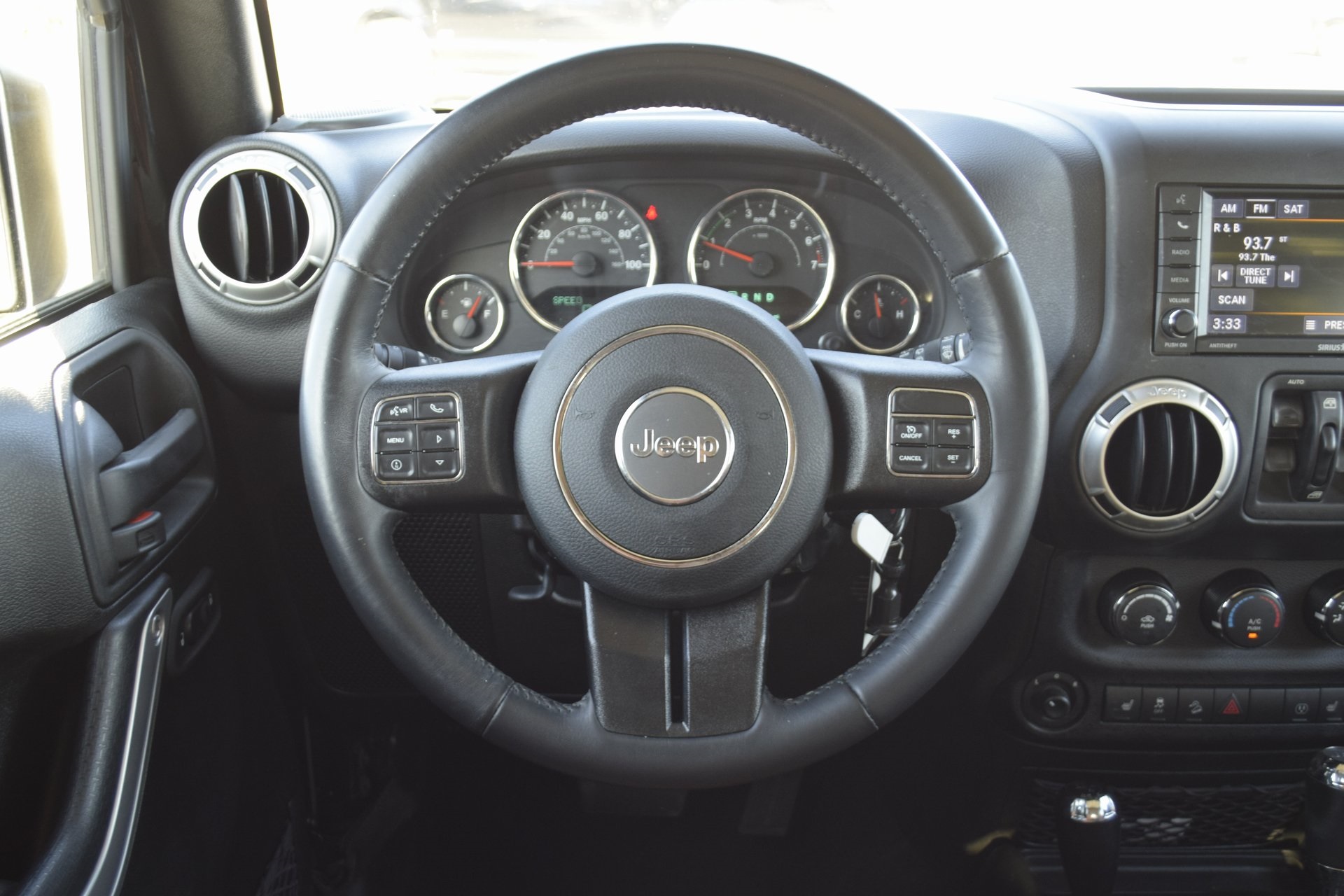 2018 Jeep Wrangler JK Unlimited Sahara Black at Wharton Ford