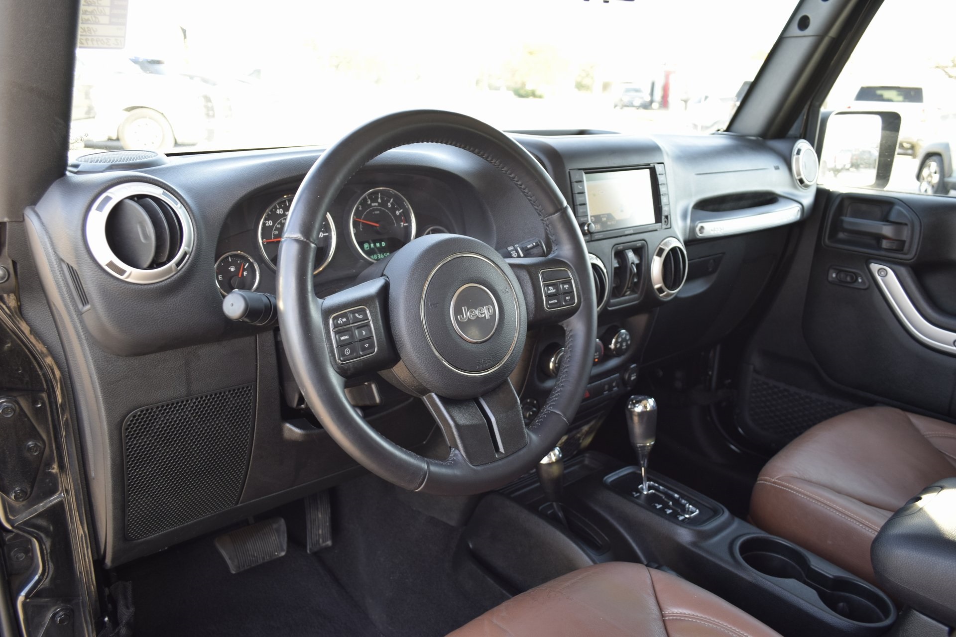 2018 Jeep Wrangler JK Unlimited Sahara Black at Wharton Ford