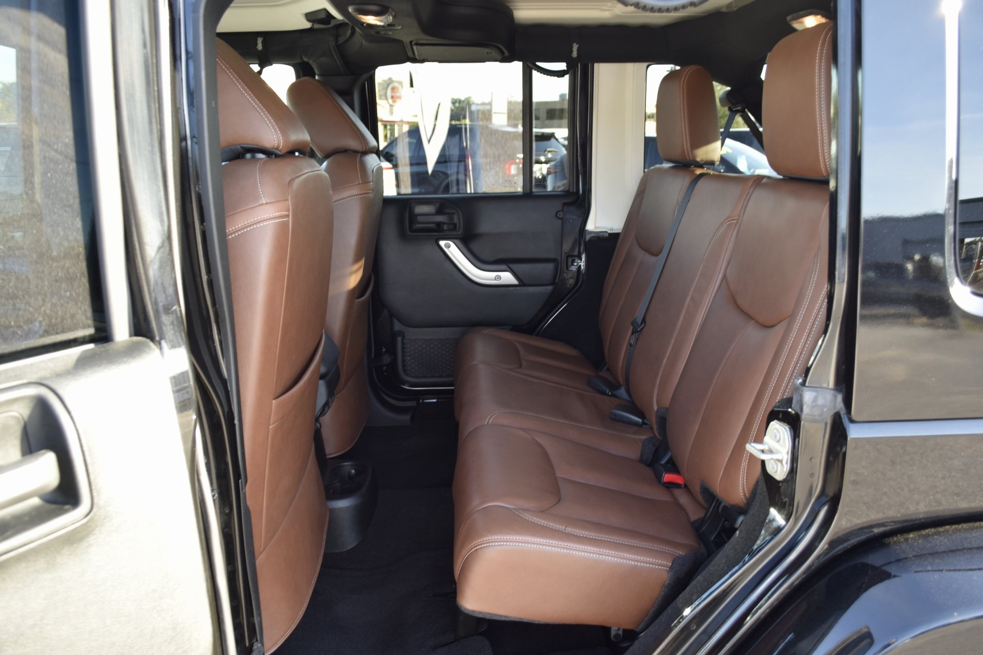 2018 Jeep Wrangler JK Unlimited Sahara Black at Wharton Ford