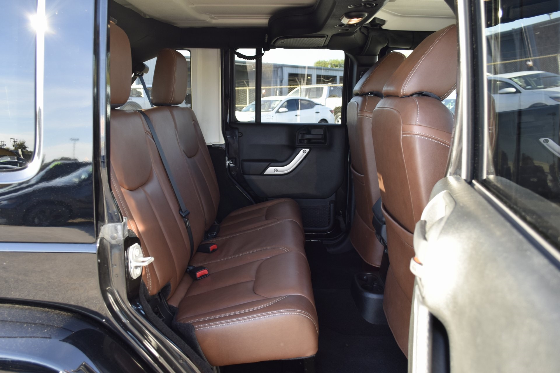 2018 Jeep Wrangler JK Unlimited Sahara Black at Wharton Ford