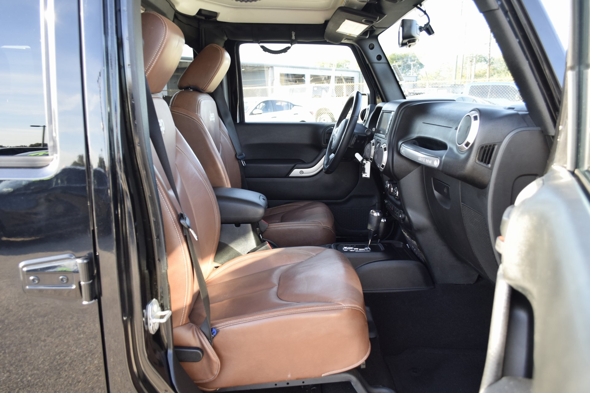 2018 Jeep Wrangler JK Unlimited Sahara Black at Wharton Ford