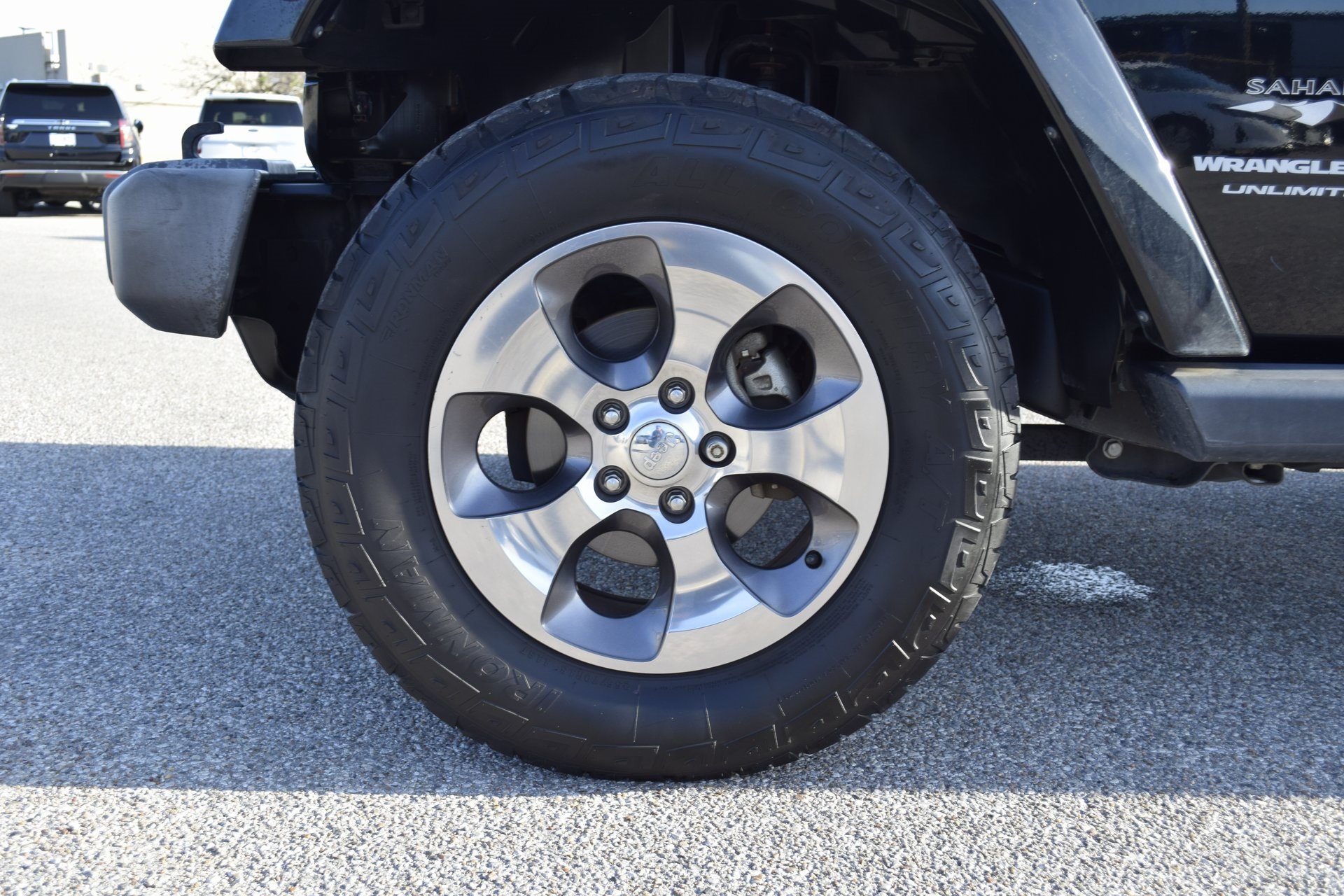 2018 Jeep Wrangler JK Unlimited Sahara Black at Wharton Ford