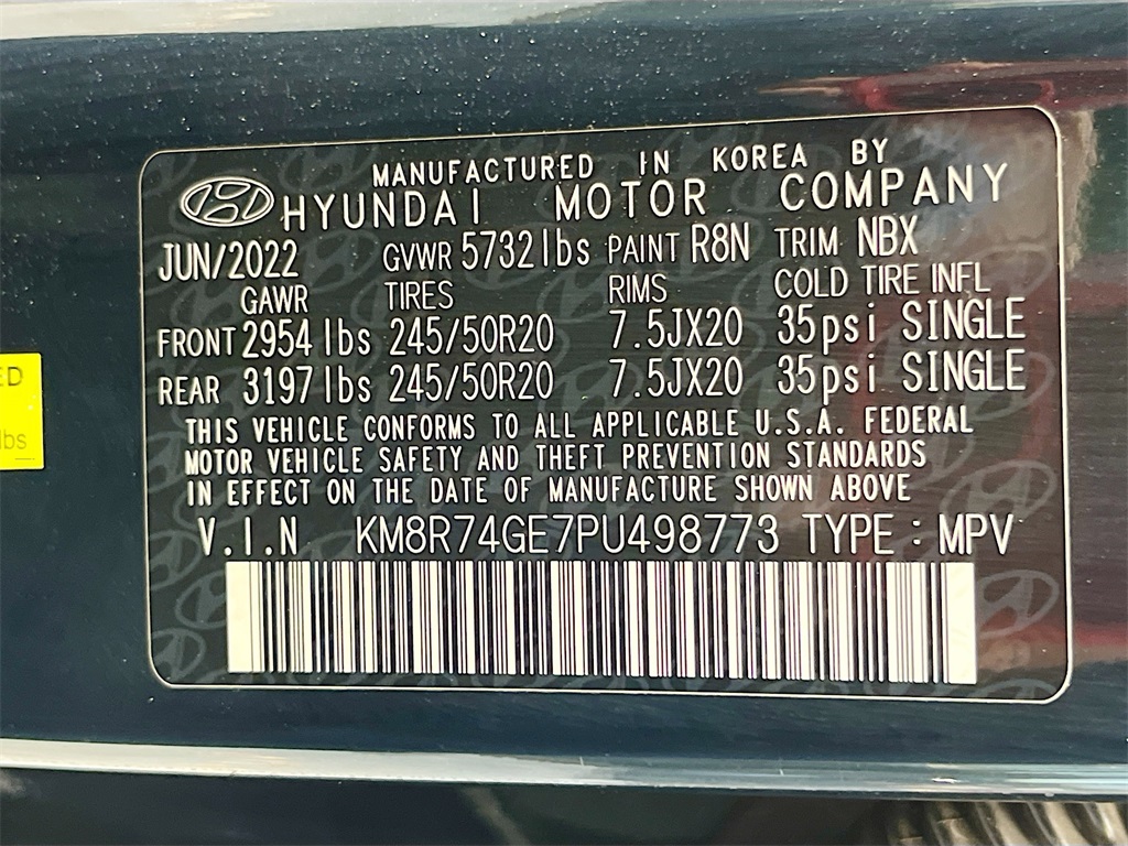 2023 Hyundai Palisade Calligraphy Green at Shottenkirk Kia Fort Bend