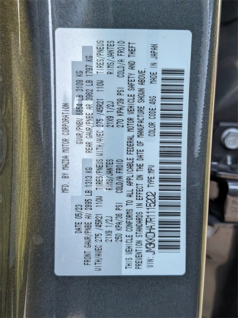 2024 Mazda CX-90 PHEV Premium Gray at DeMontrond Mazda