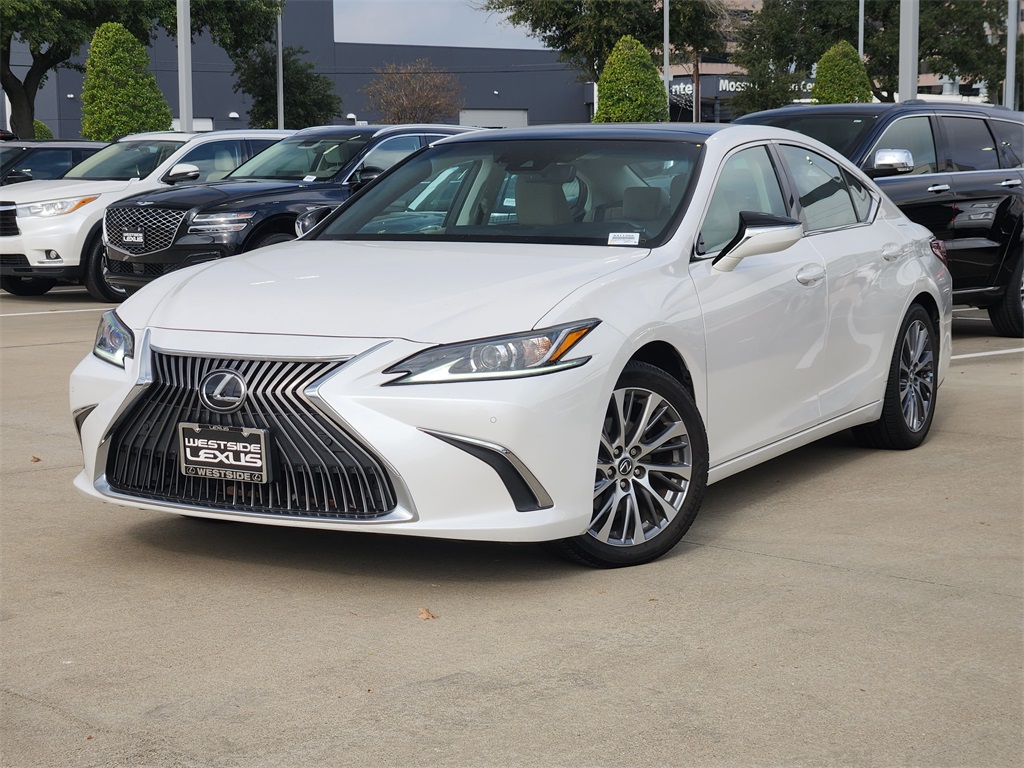 2020 Lexus ES 350 White at Westside Lexus