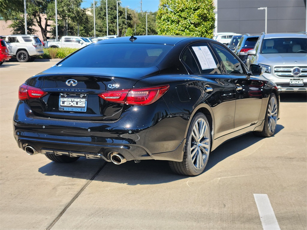 2024 INFINITI Q50 SENSORY Black at AutoSavvy Houston Southwest