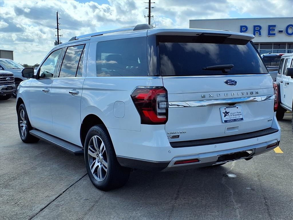 2024 Ford Expedition Max Limited White at Martin Chrysler Dodge Jeep Ram