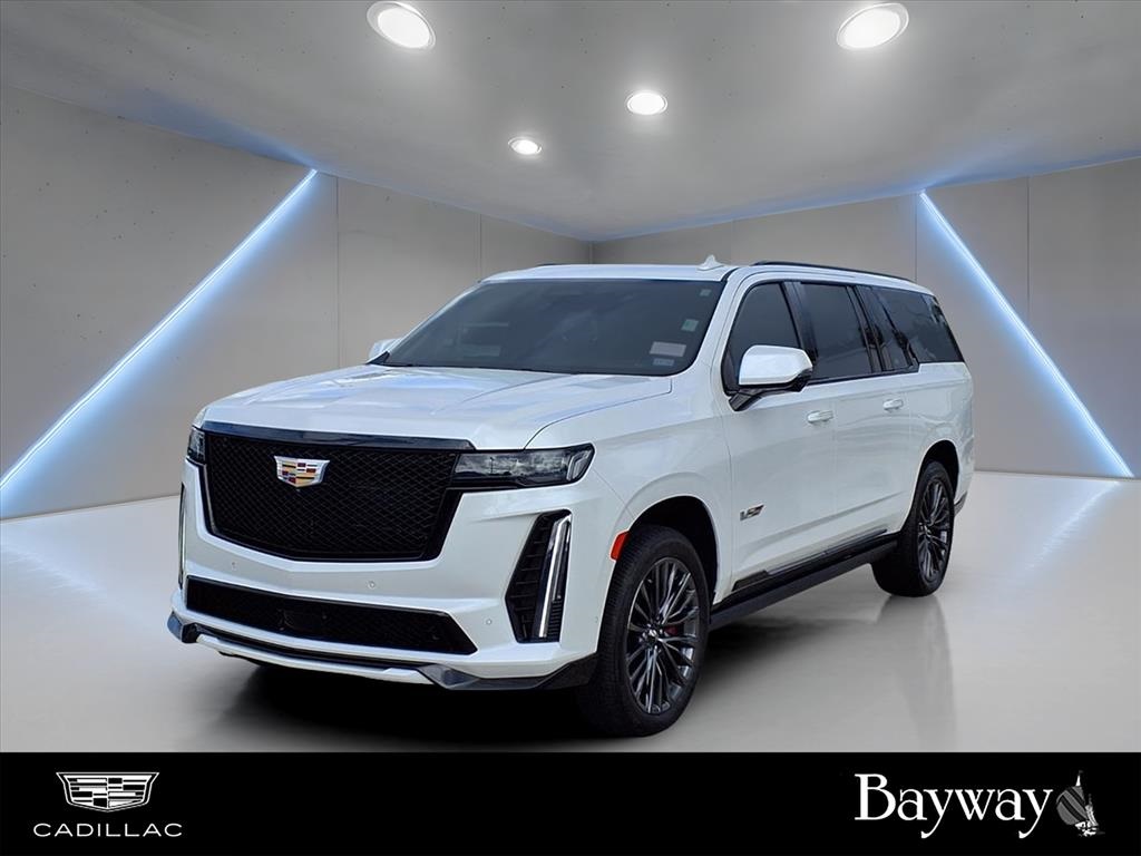 2023 Cadillac Escalade ESV V-Series White at Bayway Cadillac of The Woodlands